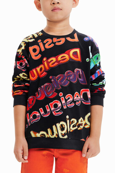 Sweatshirt logótipos 3D | Desigual