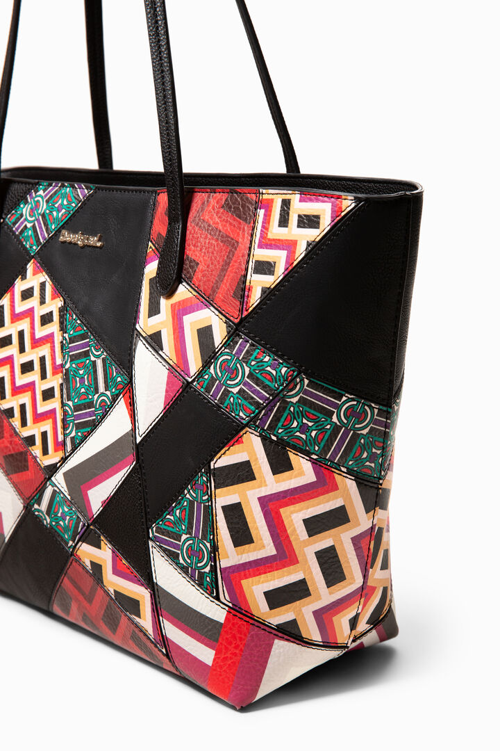 Graphic Atlas Capri Zipper Shopper | Desigual