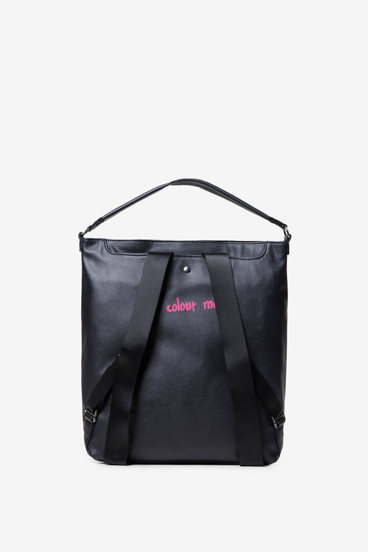 Colour Explosion Black Bag Holi Kobe | Desigual