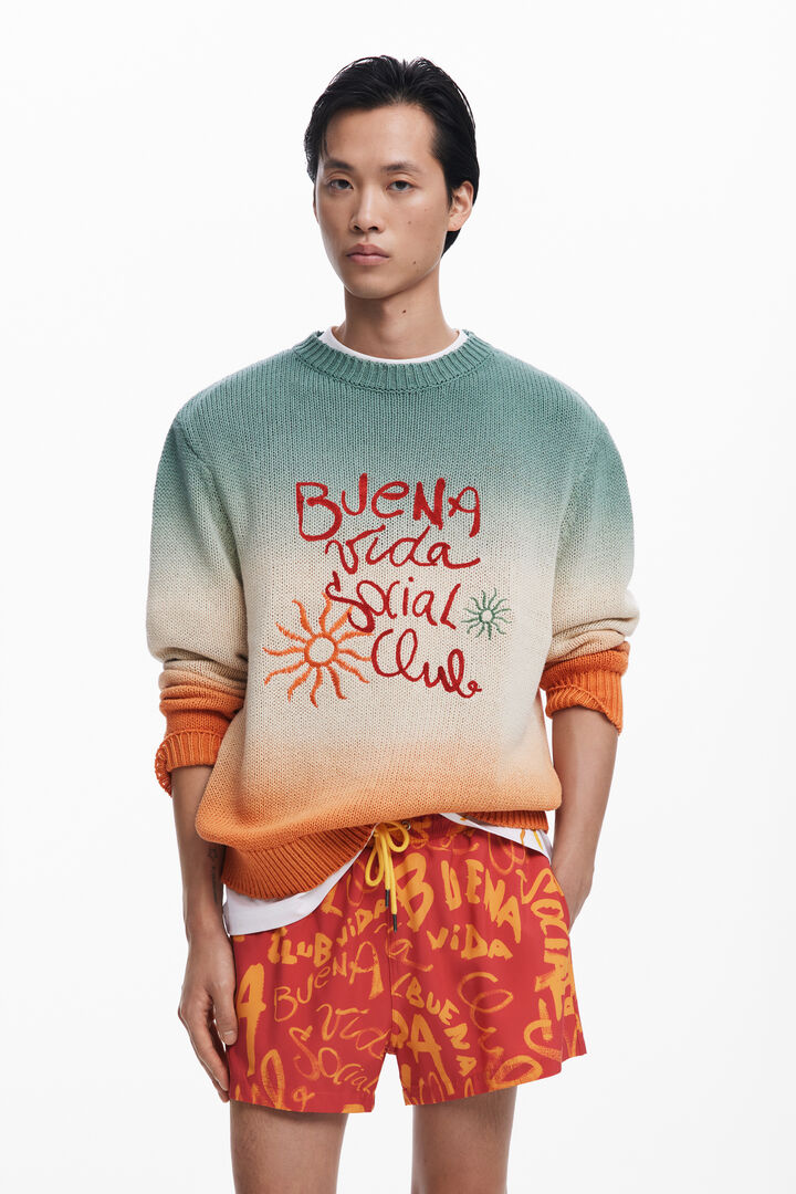 Lettering swimsuit | Desigual