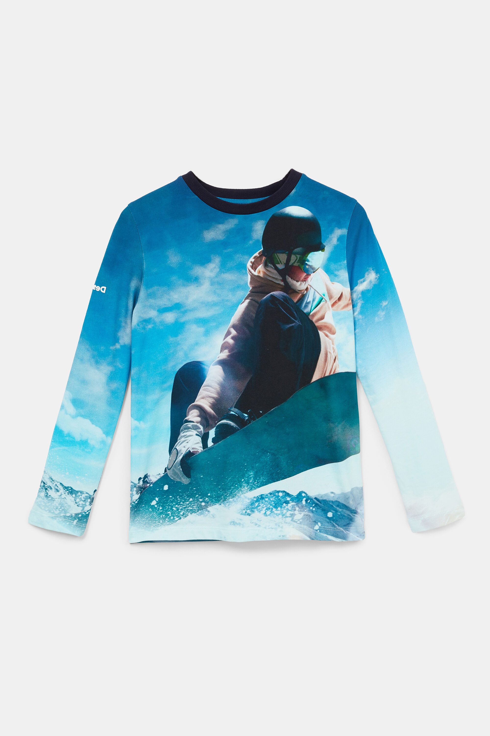 Cotton T-shirt photographic print