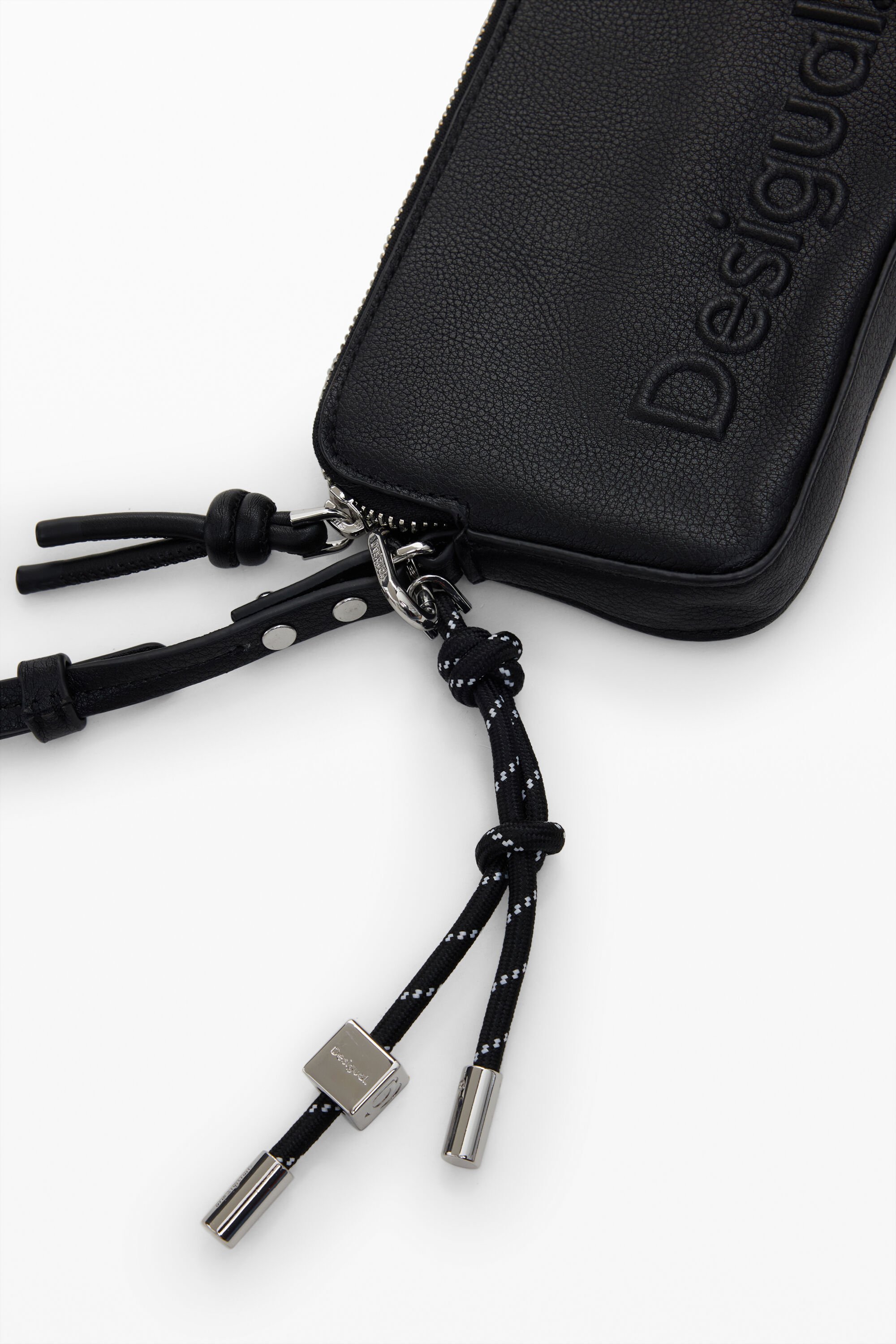Medium crossbody wallet with logo Women's I Desigual.com