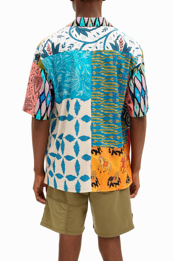 Camisa patch colores | Desigual