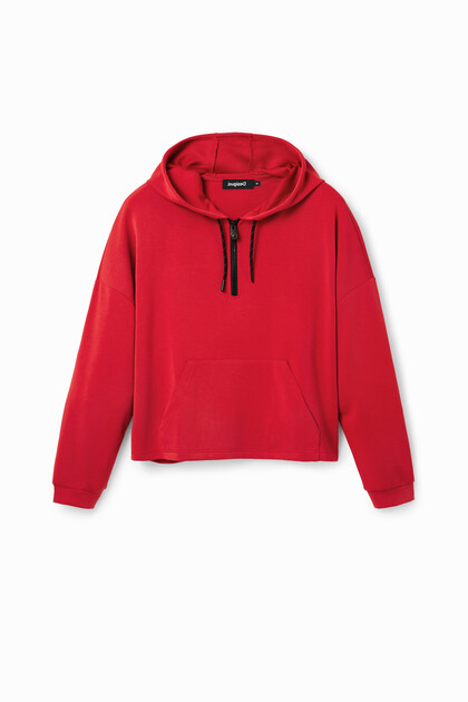 Sweat-shirt oversize doux