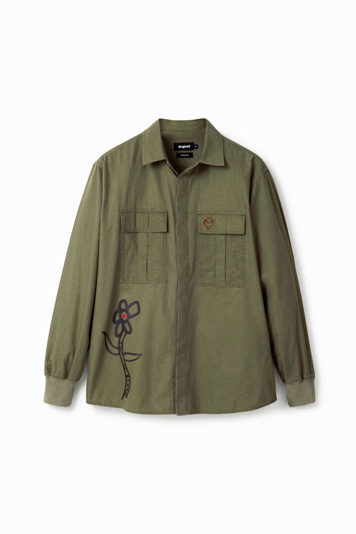Sobrecamisa oversize bolsillos | Desigual