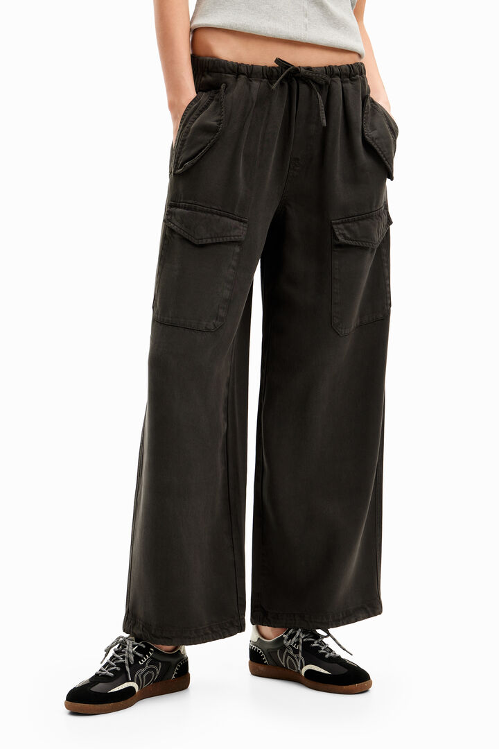 Pantalón cargo Wide leg | Desigual