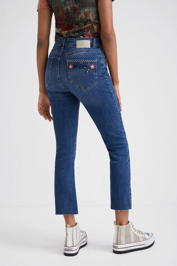 Vaquero Flare cropped | Desigual