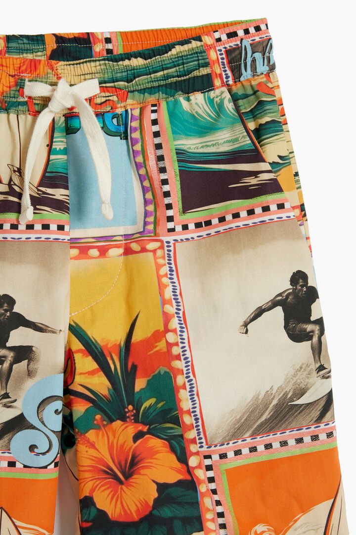 Tropical postcard Bermuda shorts | Desigual