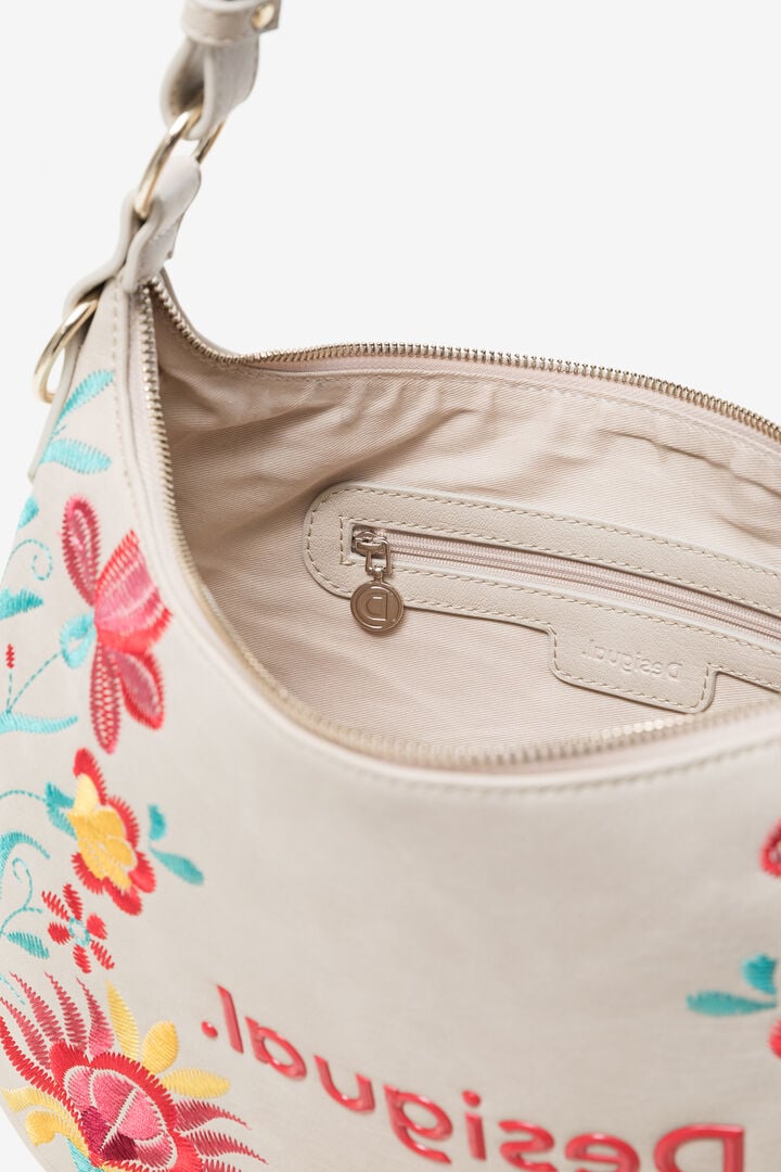 Bolso de hombro estampado floral | Desigual