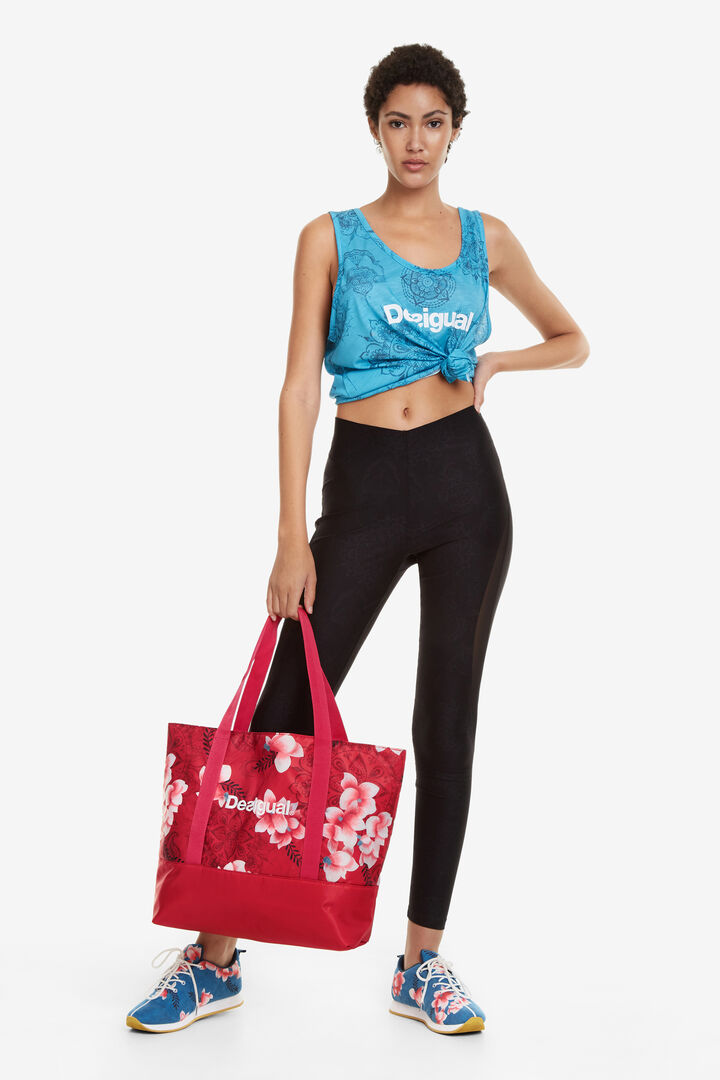Red Athleisure Bag Hindi Dancer | Desigual