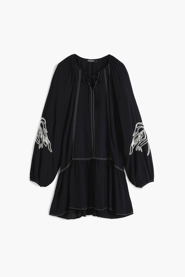 Boho-jurk met borduursels | Desigual