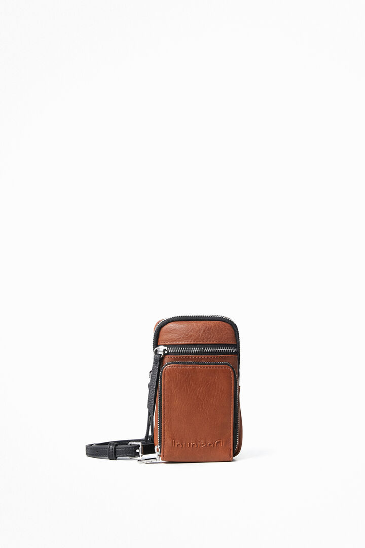 Monedero colgante efecto piel | Desigual