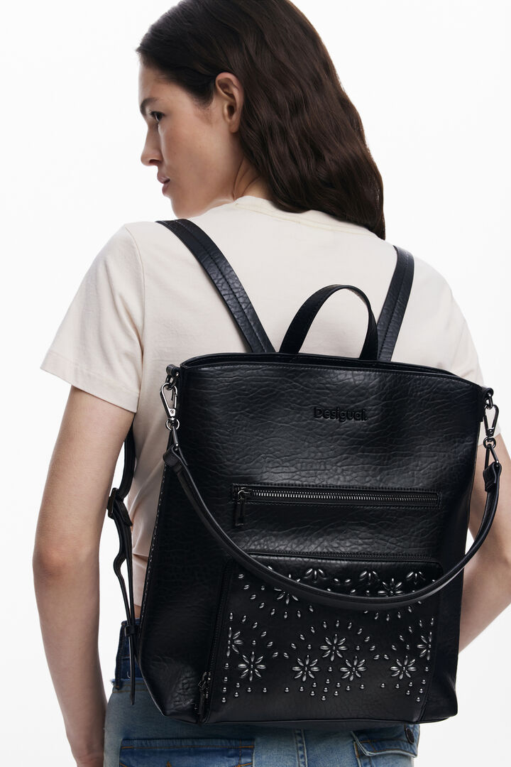 Medium perforated backpack | Desigual