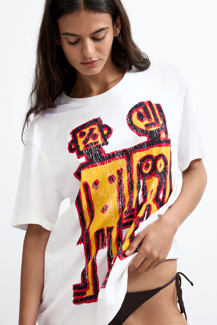Vintage logo printed T-shirt