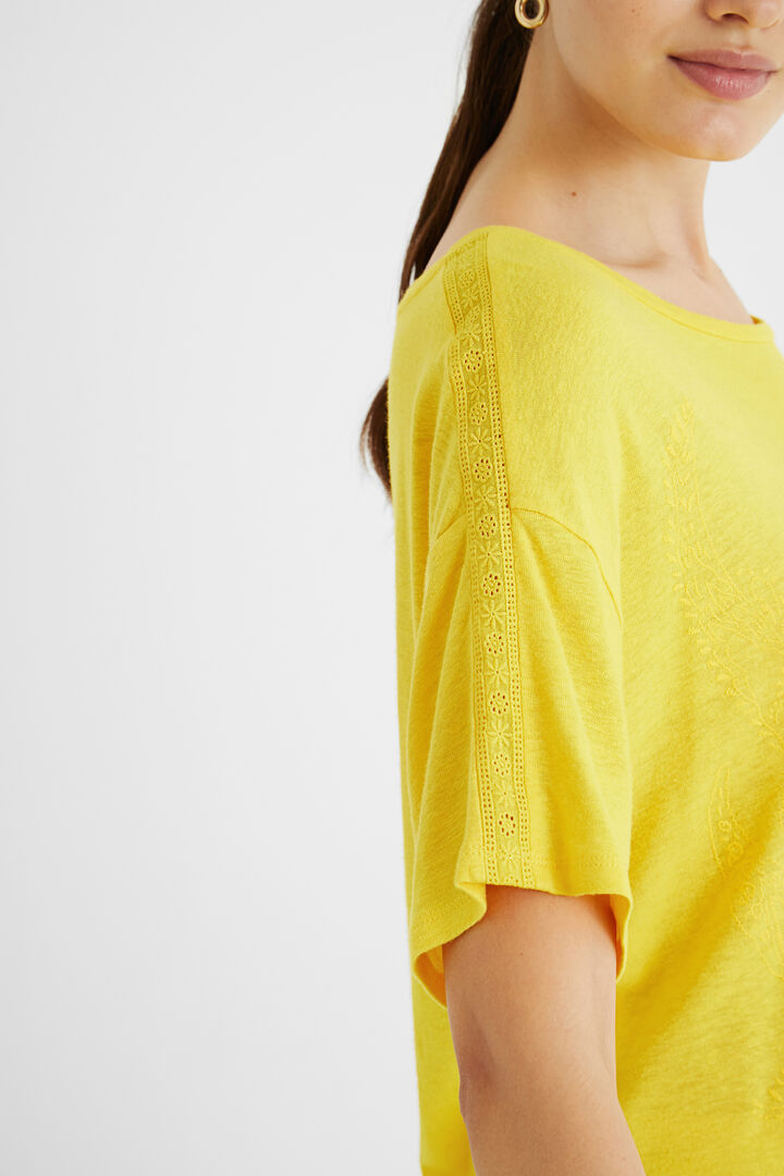 Camiseta tricot paisley | Desigual