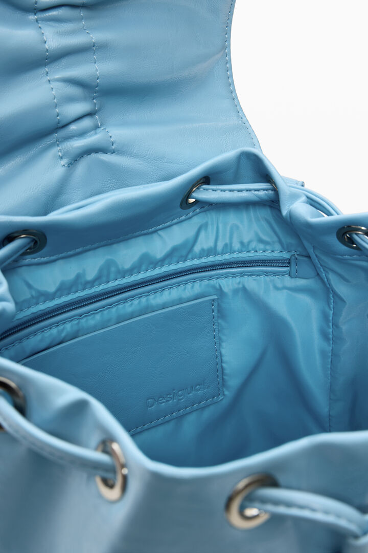 Kleine rugzak met glanzende strik | Desigual