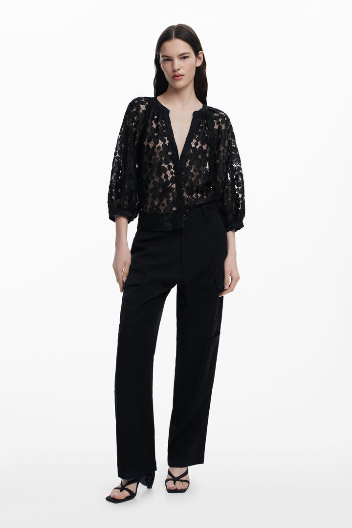 Cut-out blouse | Desigual
