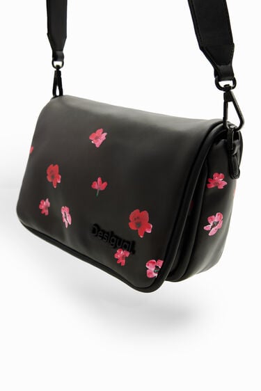 S podložena torbica z rožastim vzorcem | Desigual