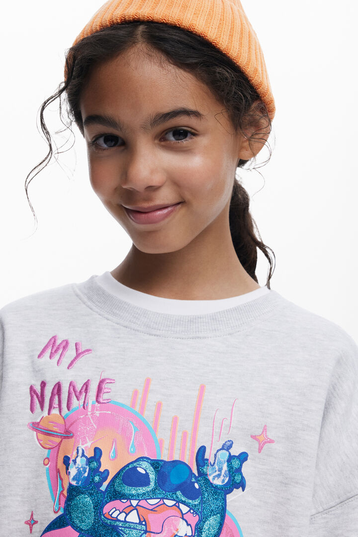 Pulover Stitch™ z bleščicami | Desigual