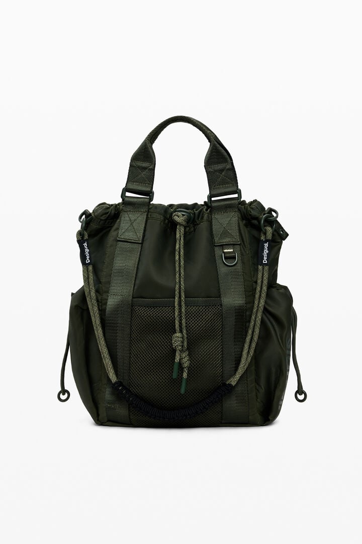 Mochila mediana multiposición nylon