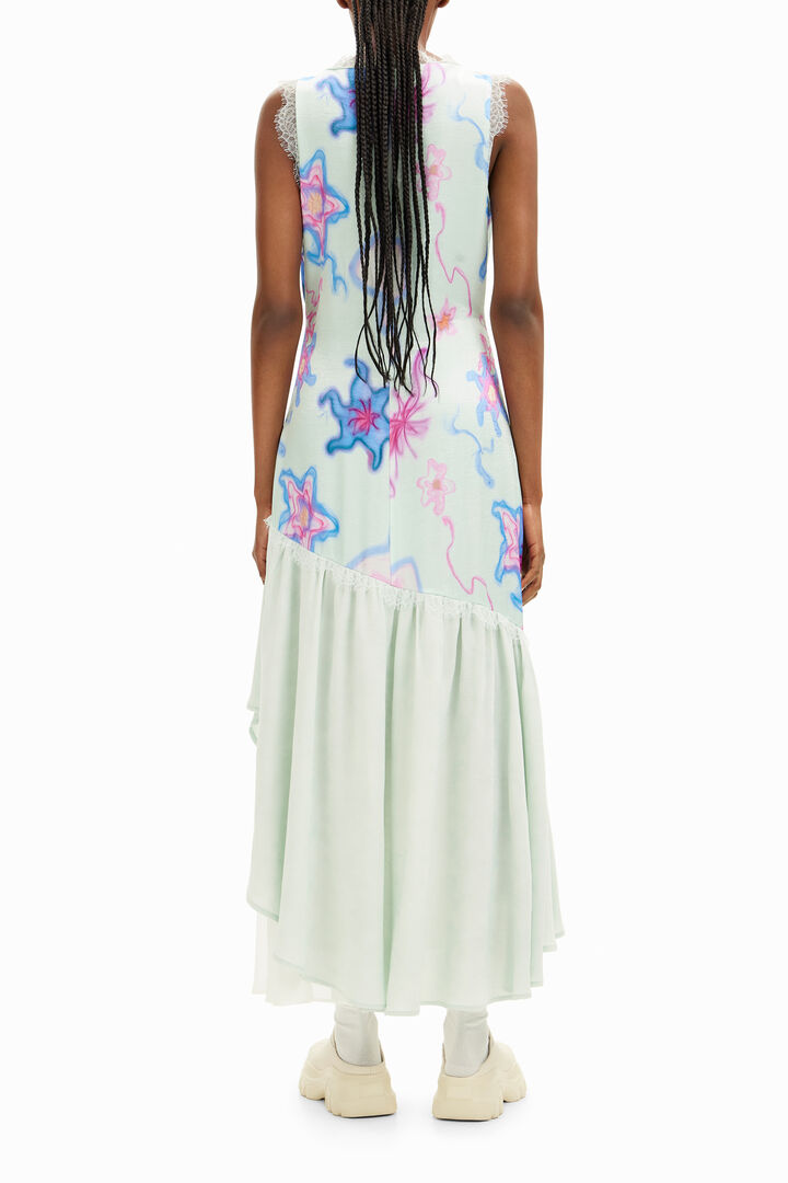 Robe longue à bretelles multi-épaisseur Collina Strada | Desigual