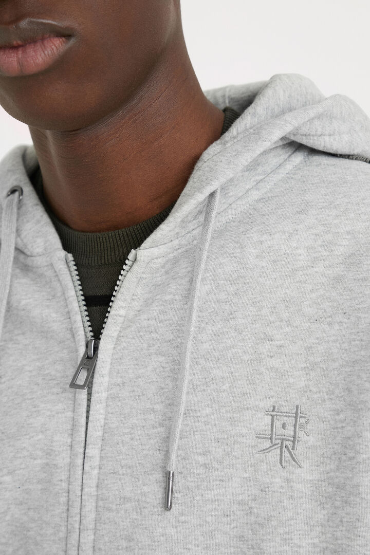 Grey camo skull hoodie | Desigual