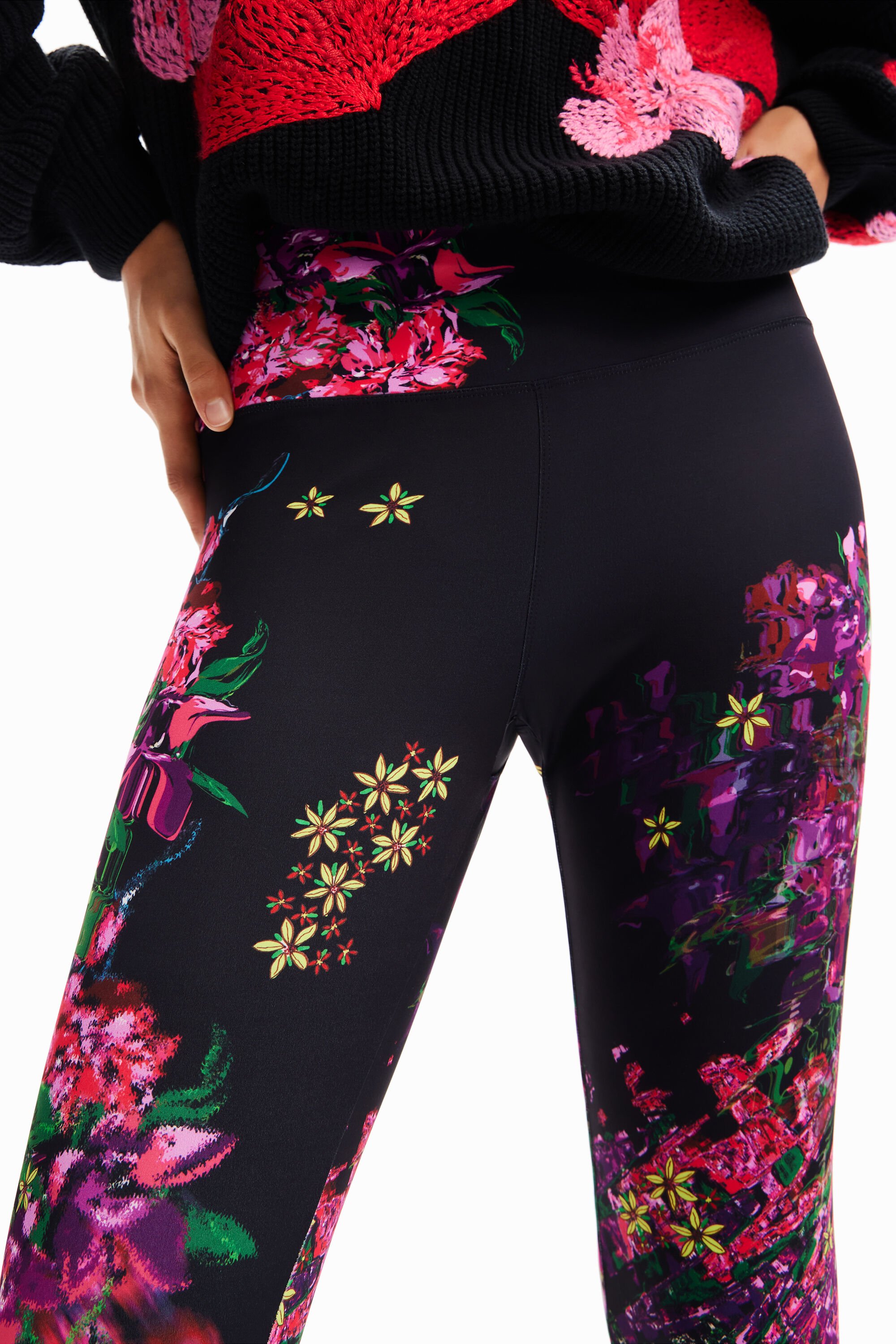 Floral sport leggings Women s I Desigual