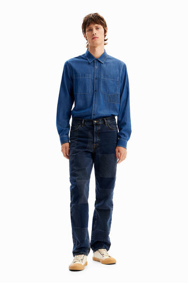 Texans straight quadres | Desigual