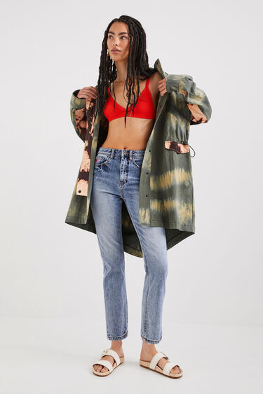 Parka double tie and dye | Desigual