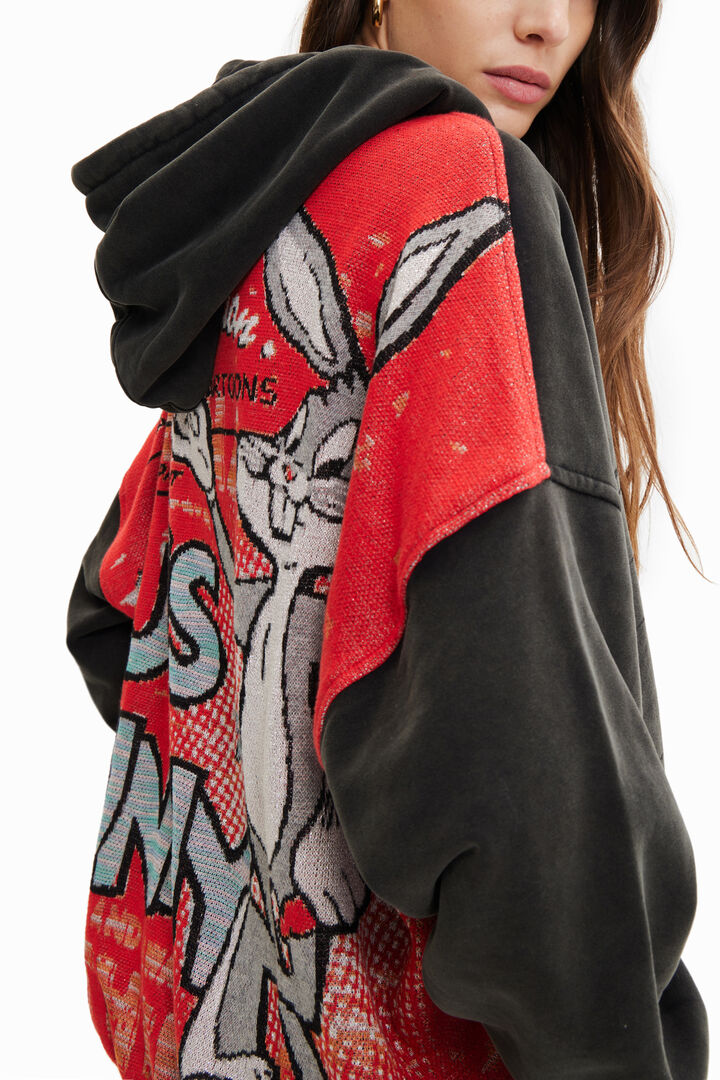 Sudadera oversize Bugs Bunny | Desigual