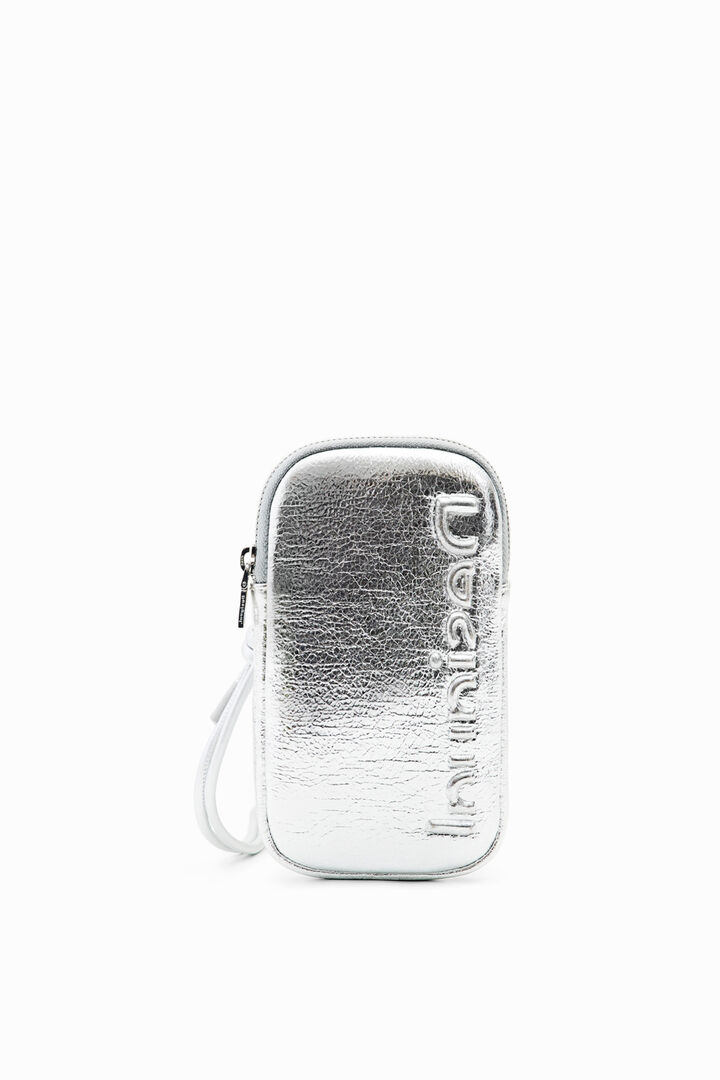 Leather-effect wallet smartphone holder | Desigual