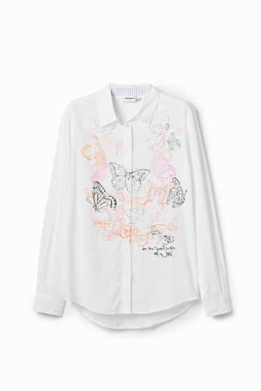 Camisa ligera mariposas | Desigual