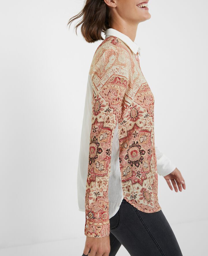Boho cheesecloth shirt | Desigual