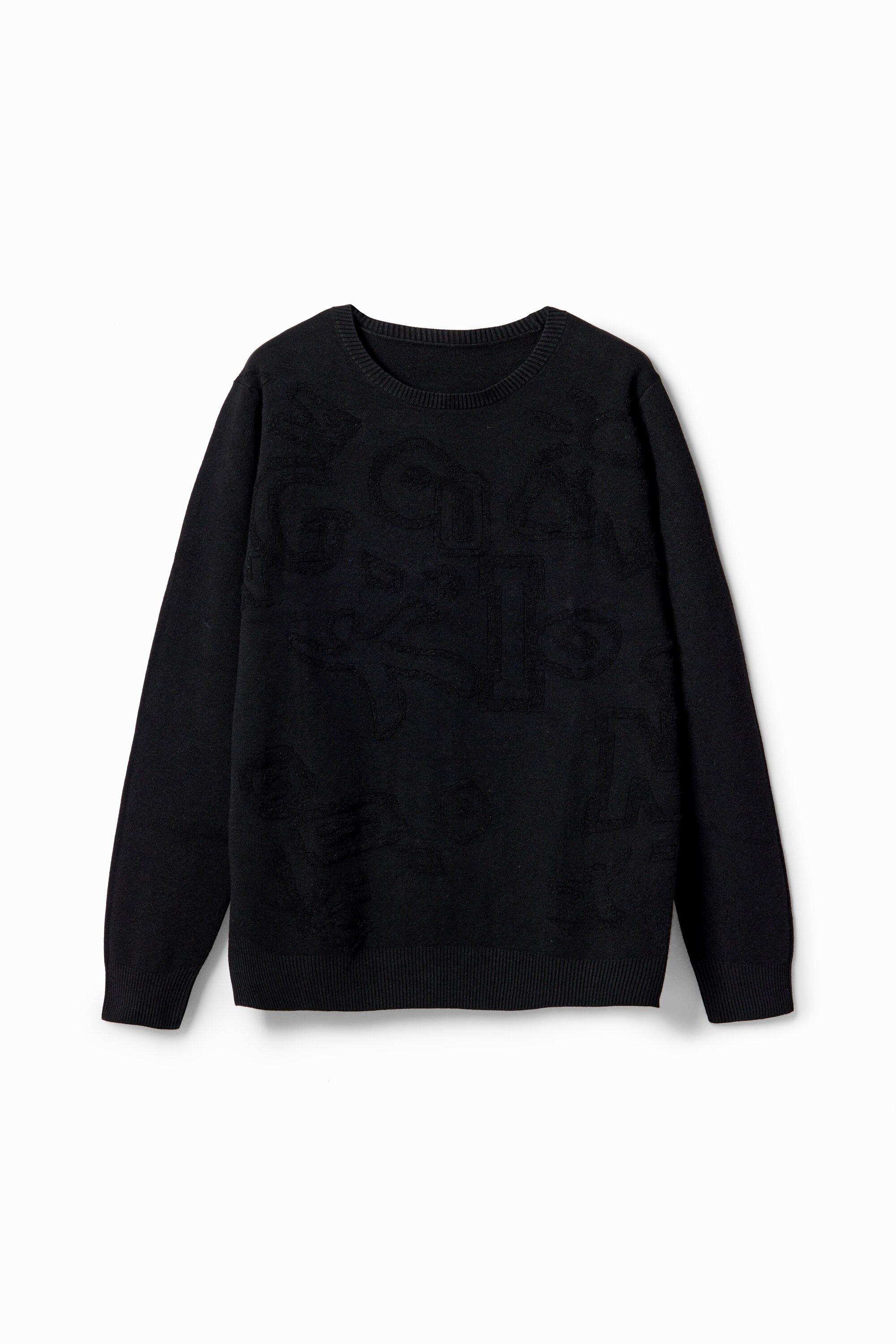 Pull motifs texture - Desigual - Modalova