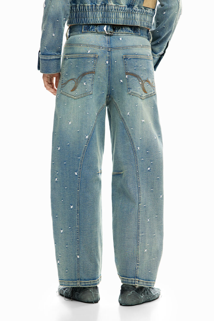 Bestickte Jeans | Desigual