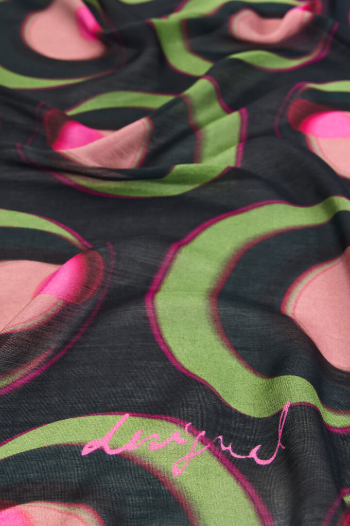 foulard stampato quadrato