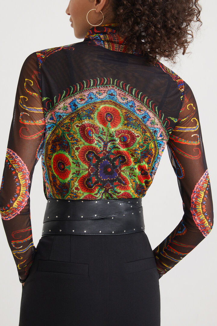 Camiseta slim tul | Desigual