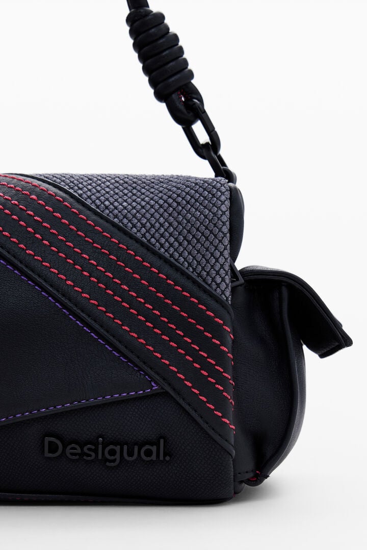 Medium bag with topstitching | Desigual