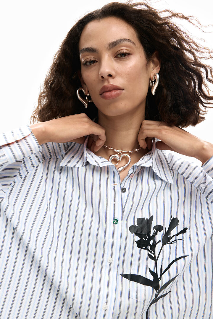 Camisa larga rayas | Desigual