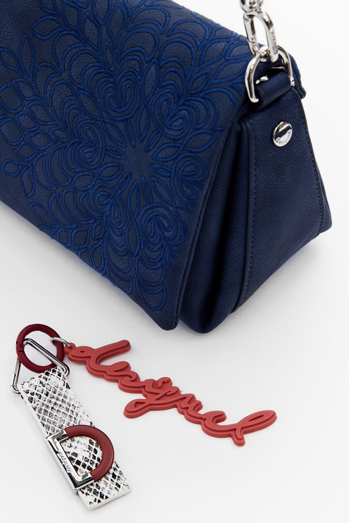 Malá crossbody kabelka s reliéfem mandal | Desigual