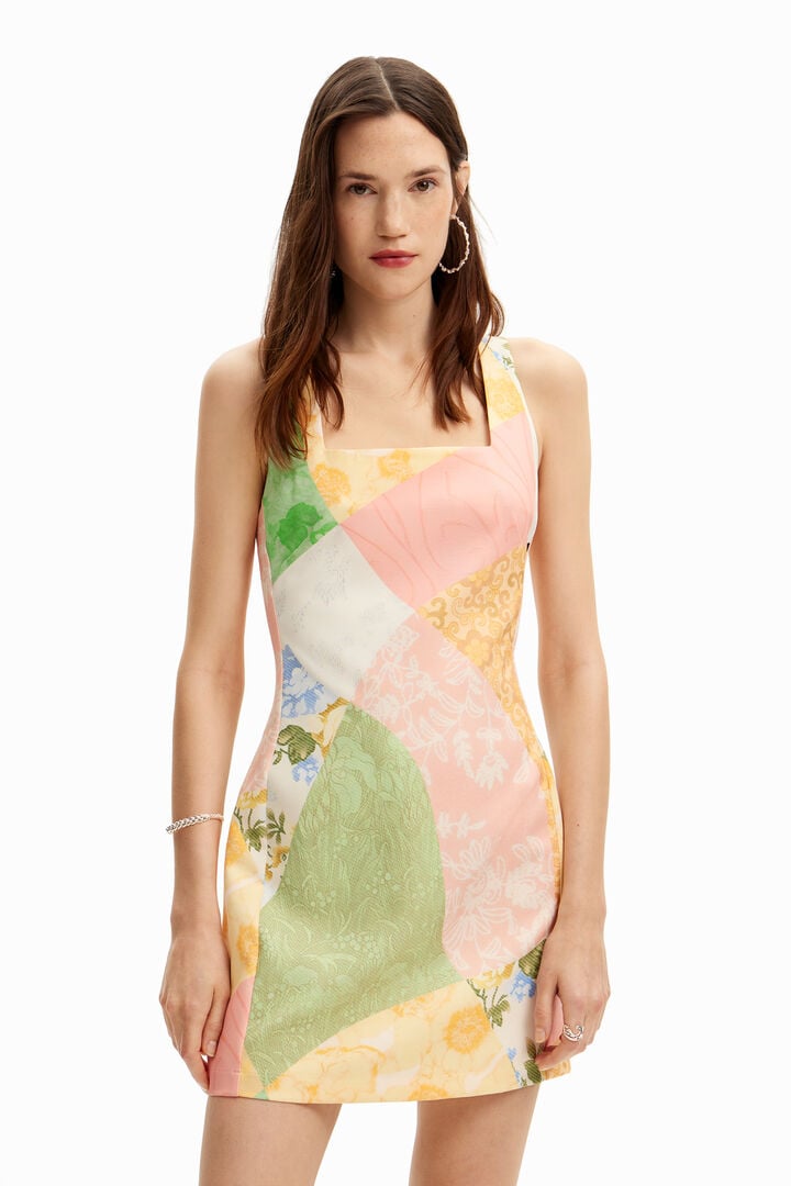 Vestido corto flores | Desigual