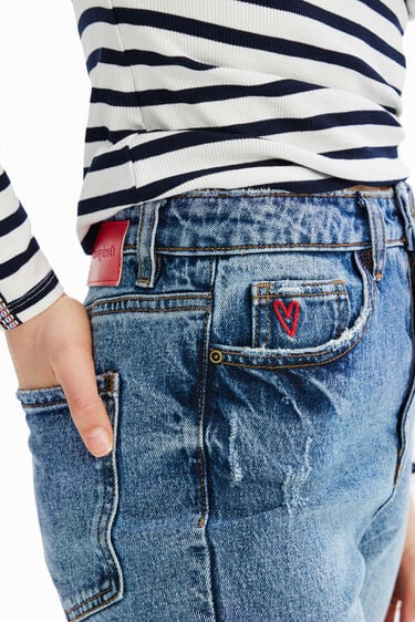 Ankle-Jeans Straight | Desigual