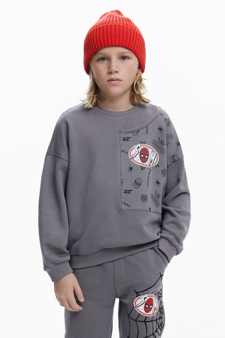Spiderman patch sweatshirt | Desigual