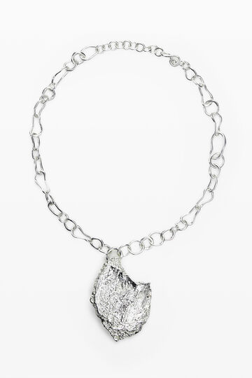 Multi-position pendant shell gold-plated Zalio | Desigual