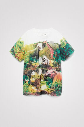 T-shirt met dinosaurus