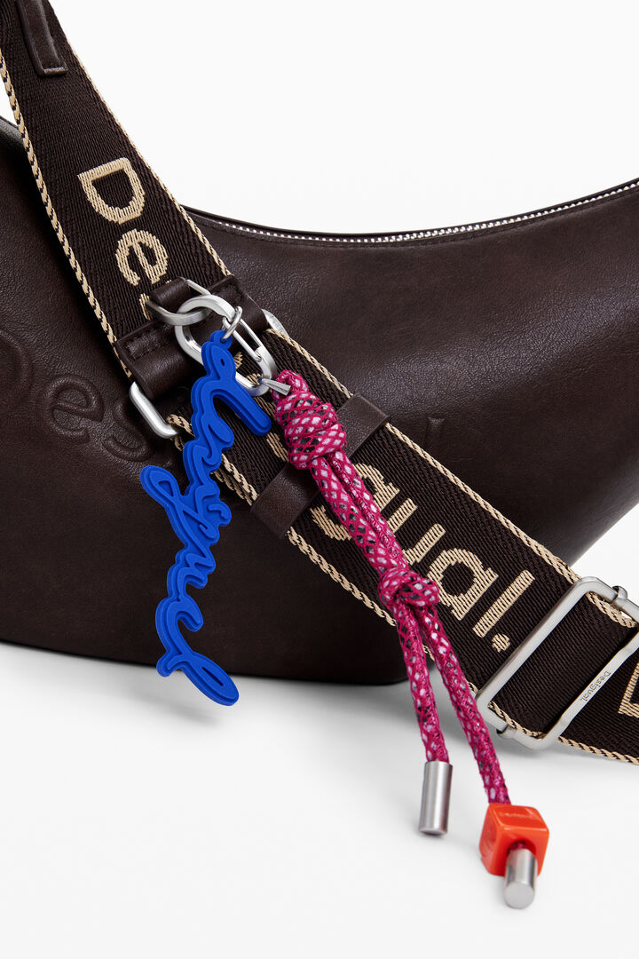 Bolso logo 3D bandolera mediano | Desigual