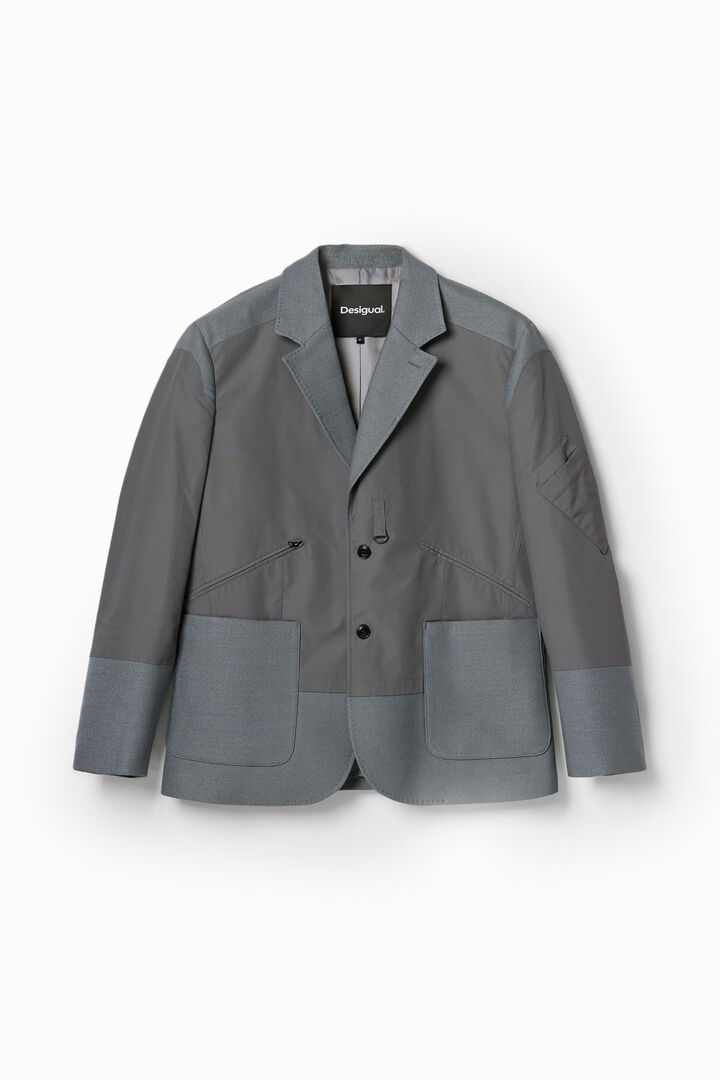 Hybrid pockets blazer