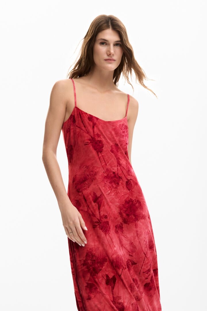 Floral strap dress | Desigual