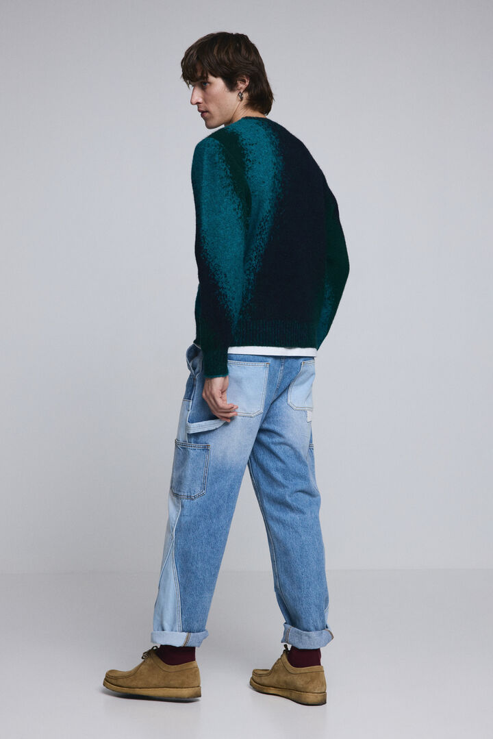 Sweter Jacquard splatter | Desigual