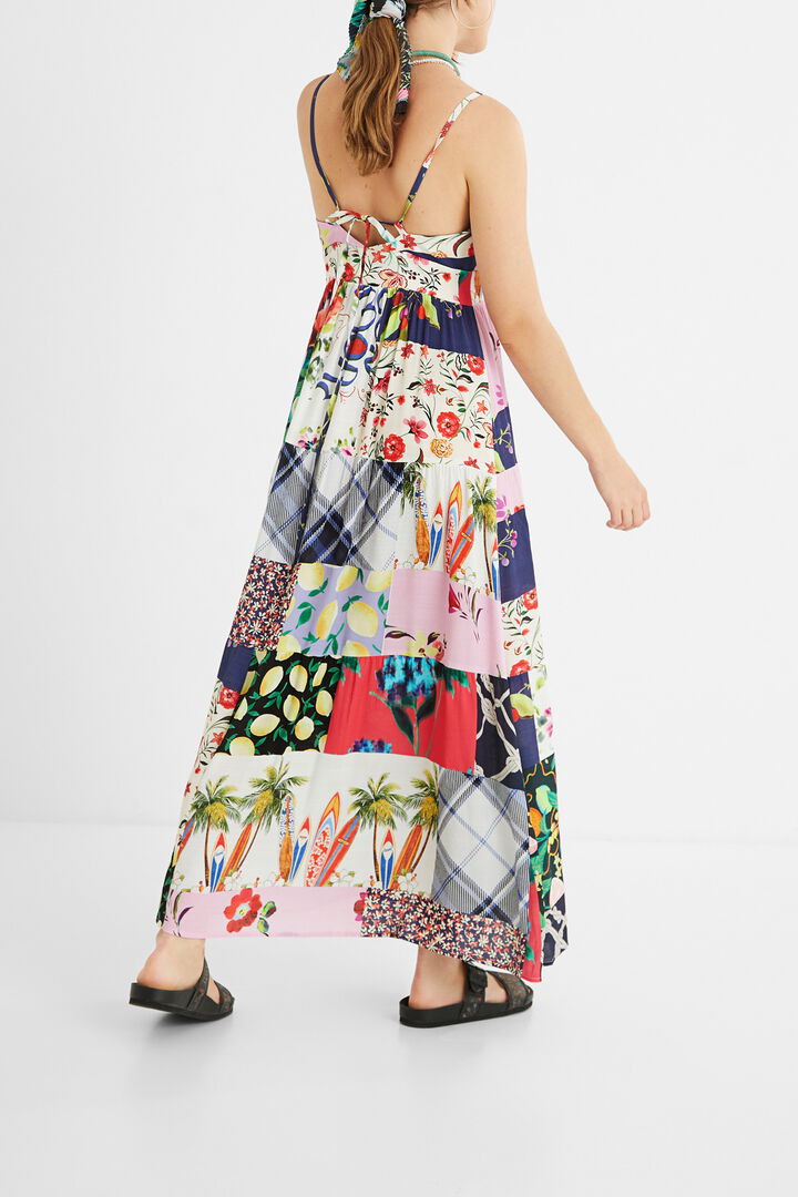 Vestit llarg patch | Desigual